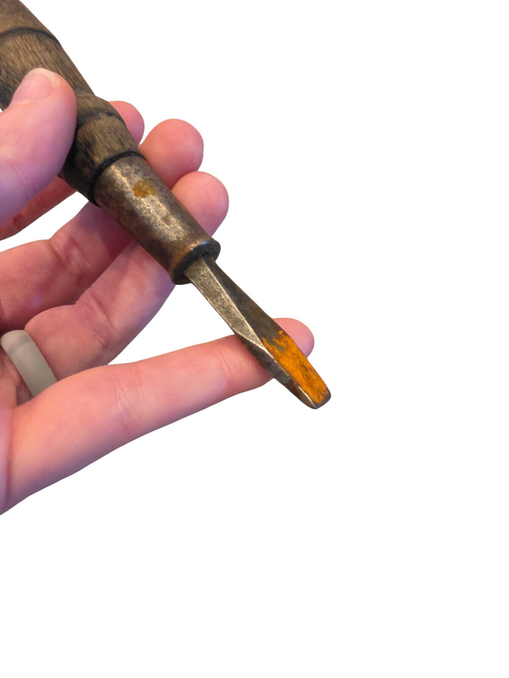 Antique Model T Ford wooden-handled flathead screwdriver - Picture 4 of 5